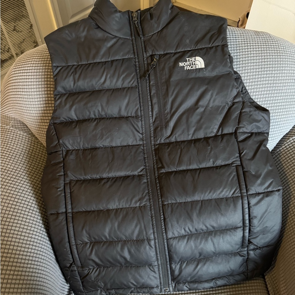 The North Face Black Puffer Vest